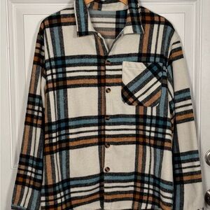SHEIN Multicolor Plaid Shirt